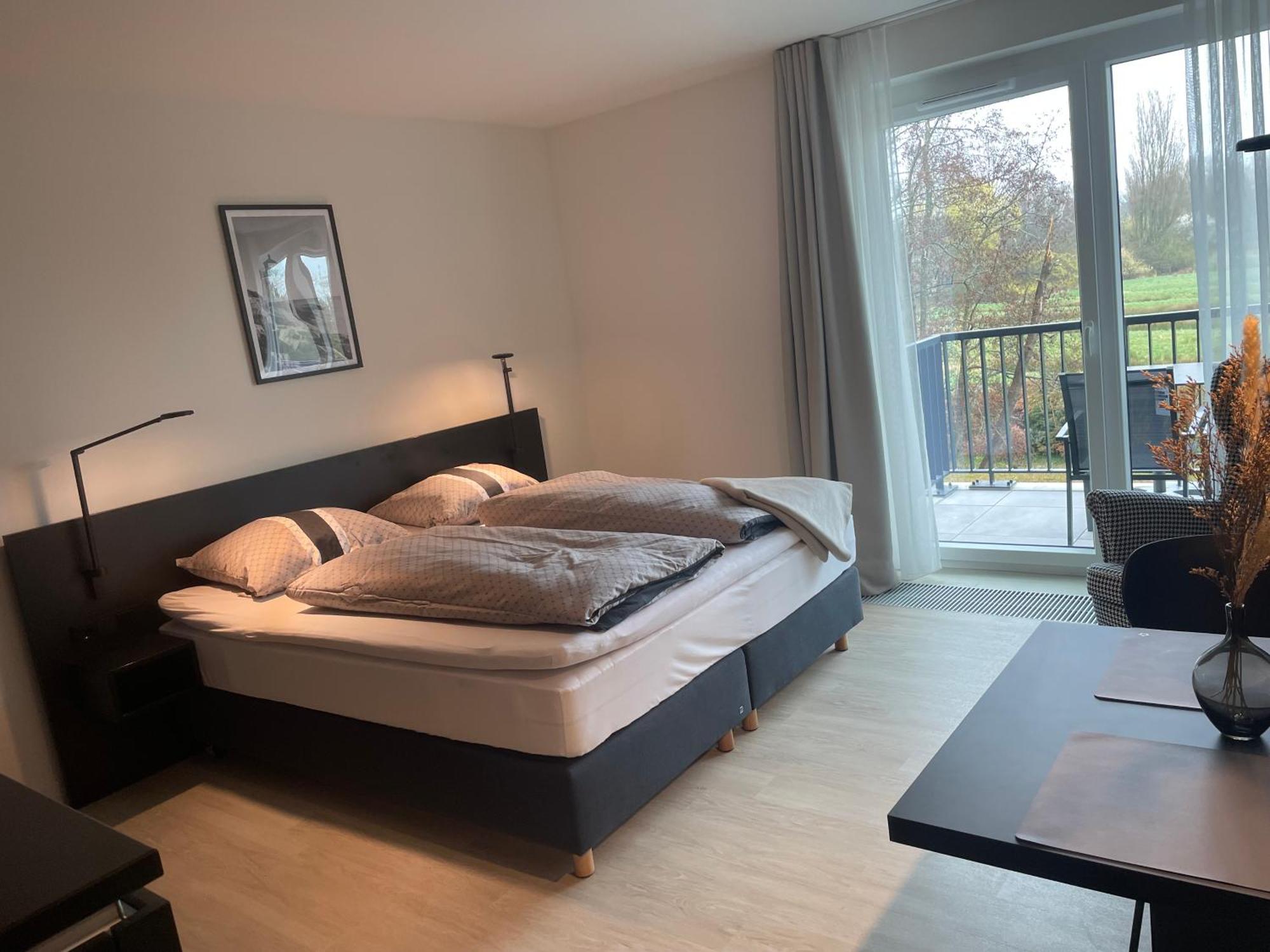 Hotelapartment Ueberwasser Mit Sauna Und Fitness Cuxhaven Exteriör bild
