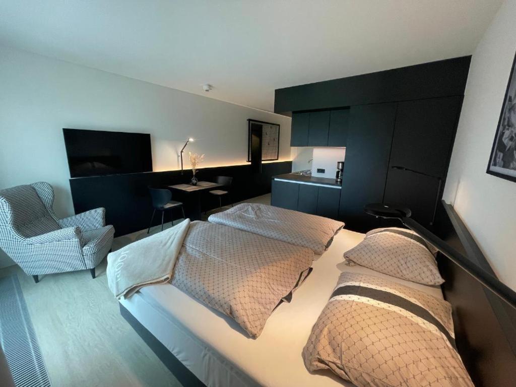 Hotelapartment Ueberwasser Mit Sauna Und Fitness Cuxhaven Exteriör bild