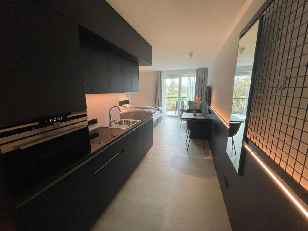 Hotelapartment Ueberwasser Mit Sauna Und Fitness Cuxhaven Exteriör bild
